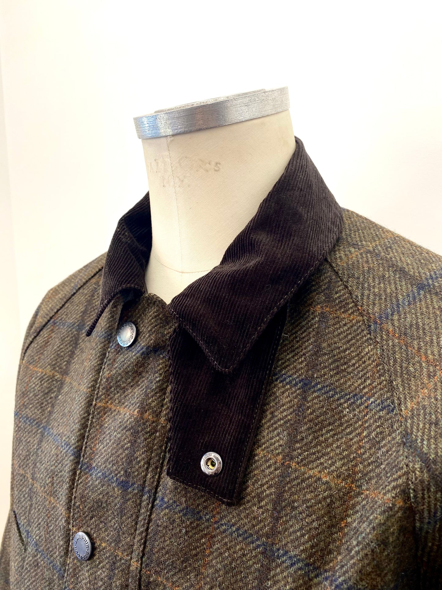 Giubbino Barbour Badale check