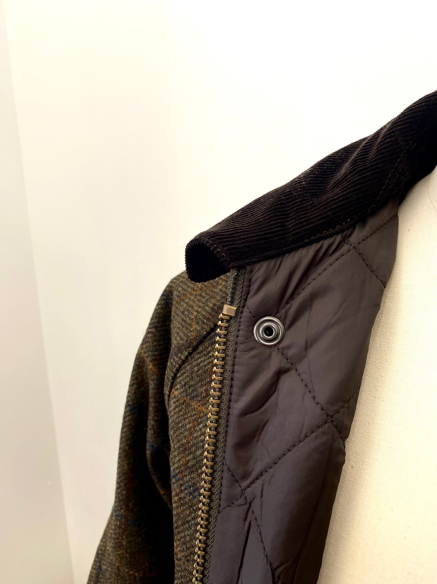 Giubbino Barbour Badale check