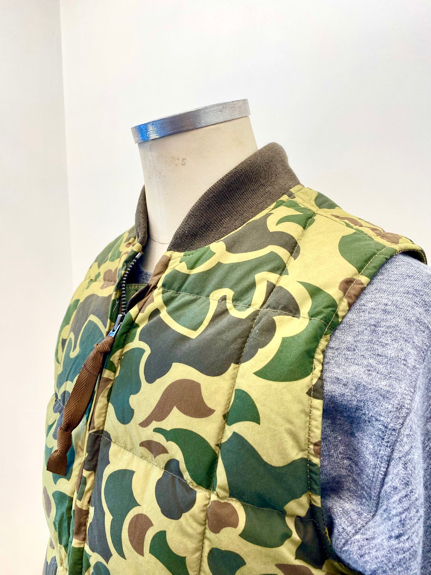 Gilet Gilet waxed down vest