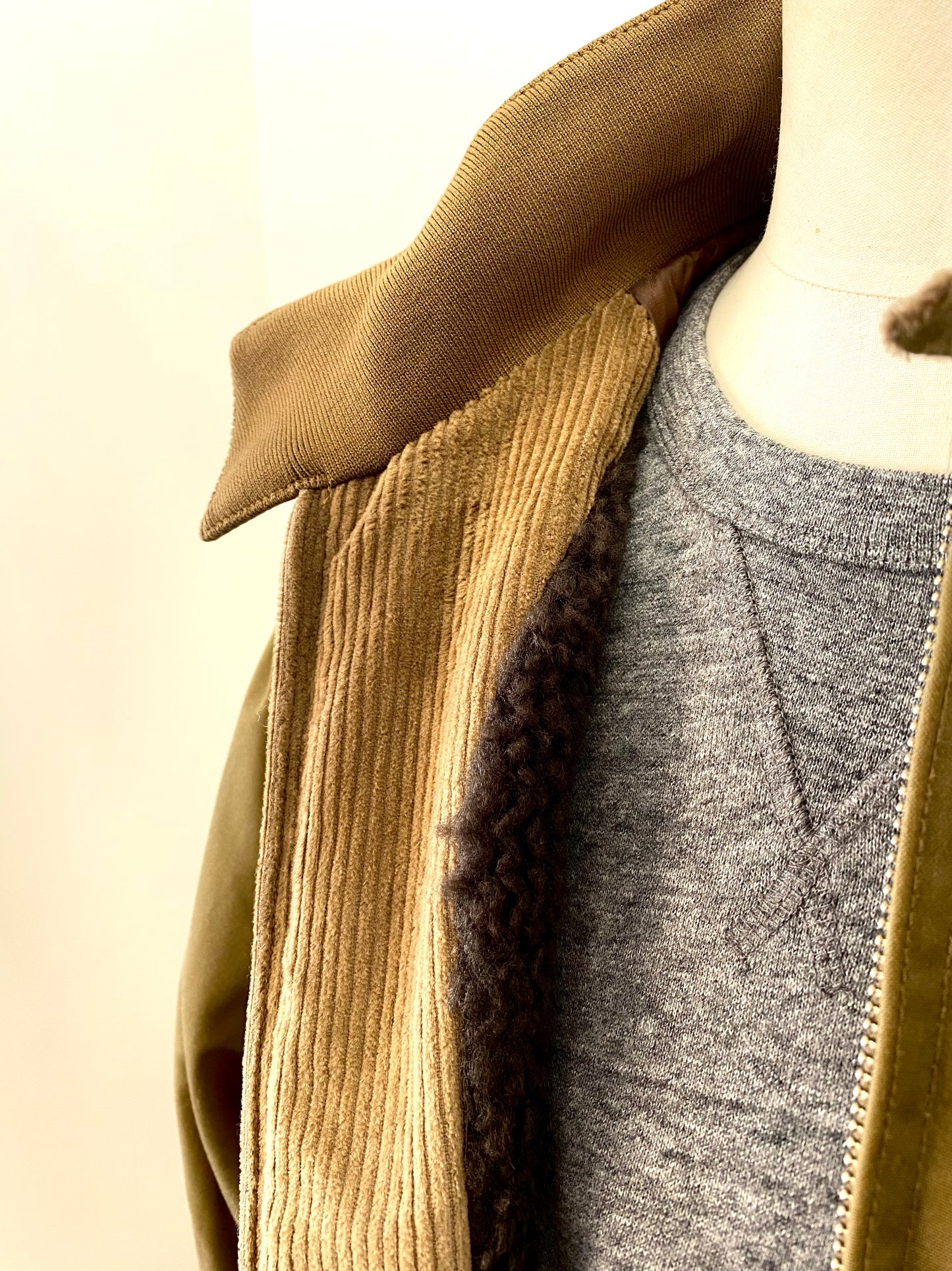 Giubbino G 9 waxed pocket