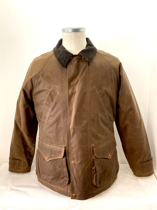 Giubbino Caban Waxed 7051 Dark Tan