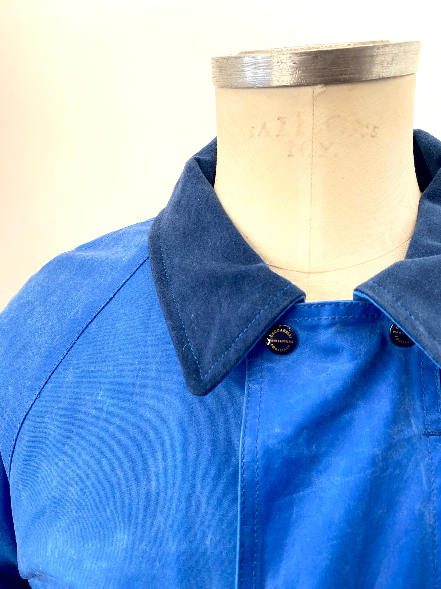 Giubbino Caban Waxed 7051 Dark Tan