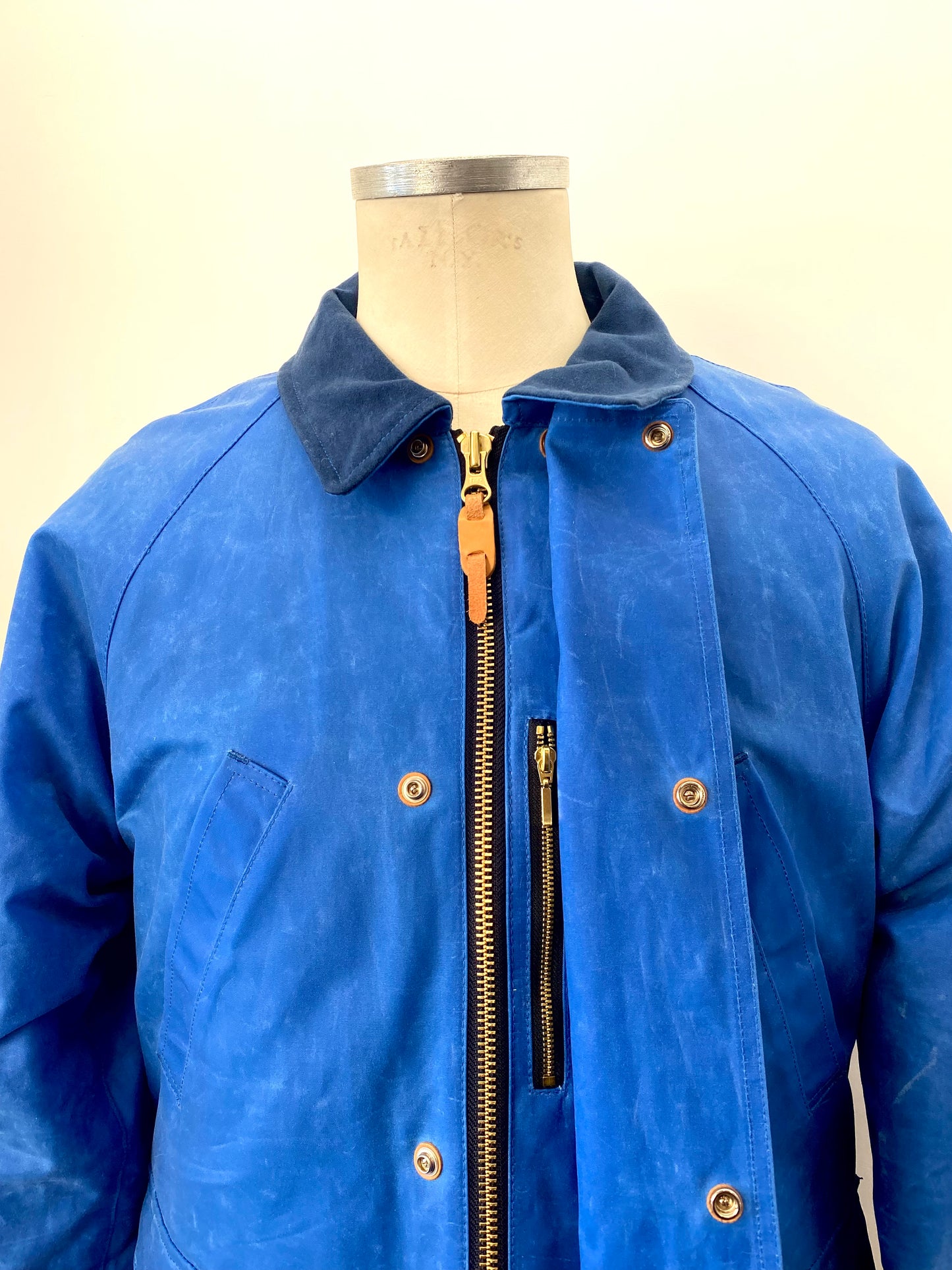 Giubbino Caban Waxed 7051 Dark Tan