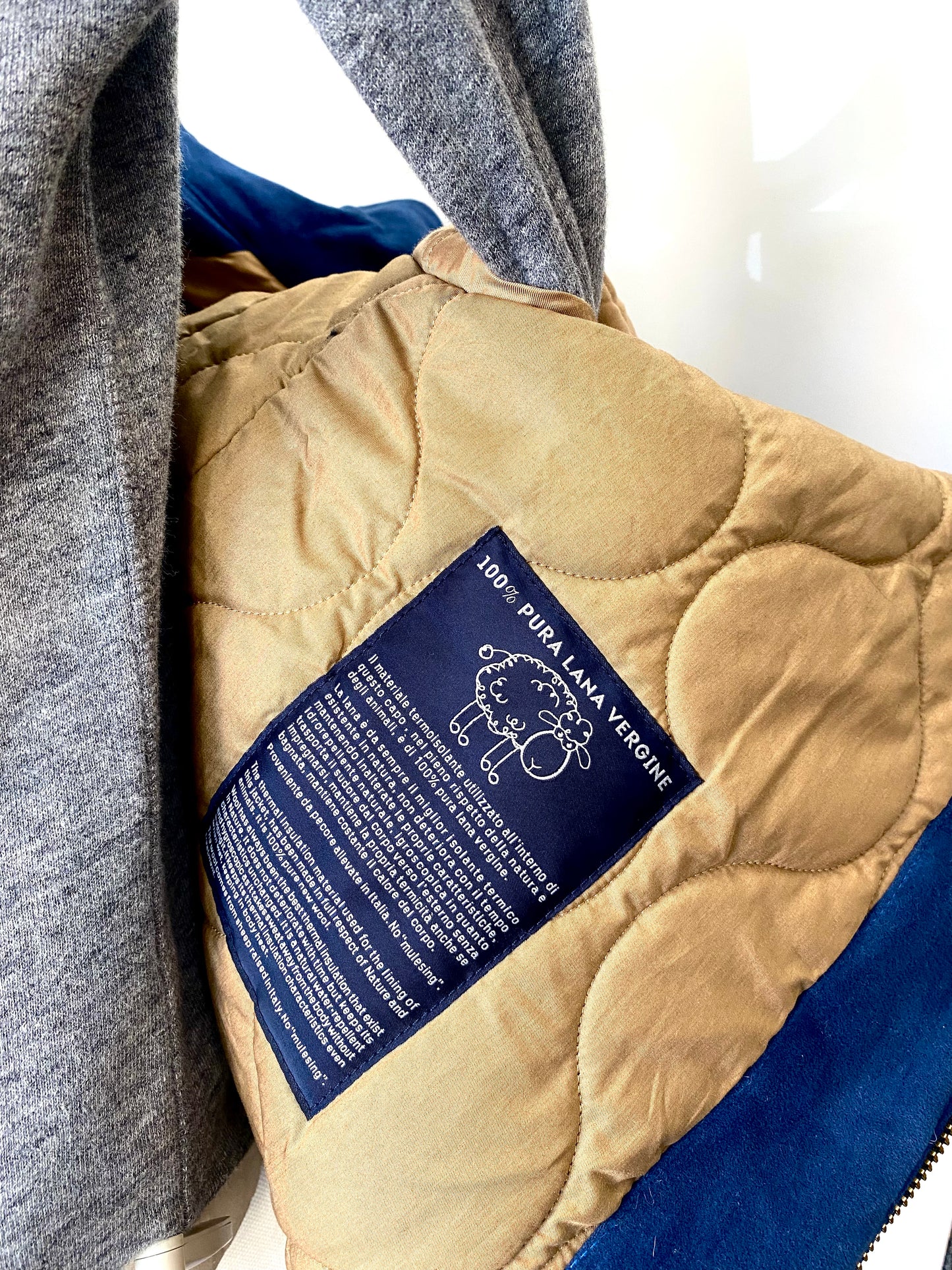 Giubbino Caban Waxed 7051 Dark Tan