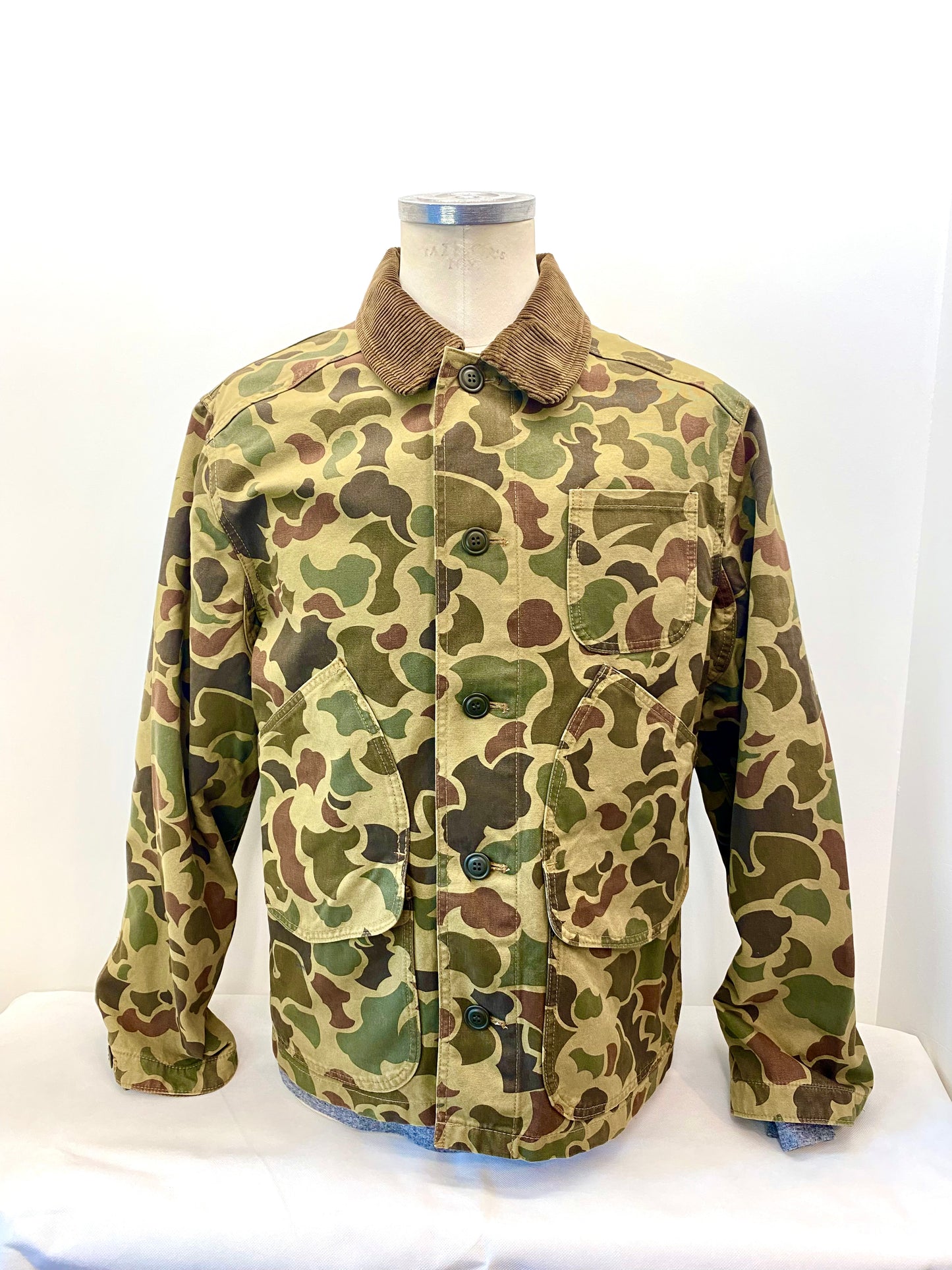 Giubbino canvas jacket camouflage