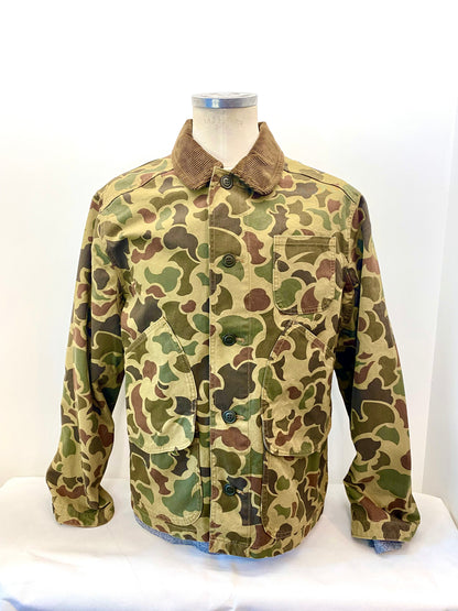 Giubbino canvas jacket camouflage