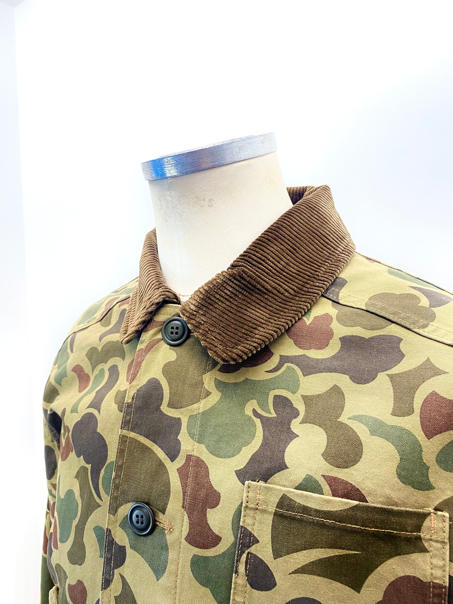 Giubbino canvas jacket camouflage