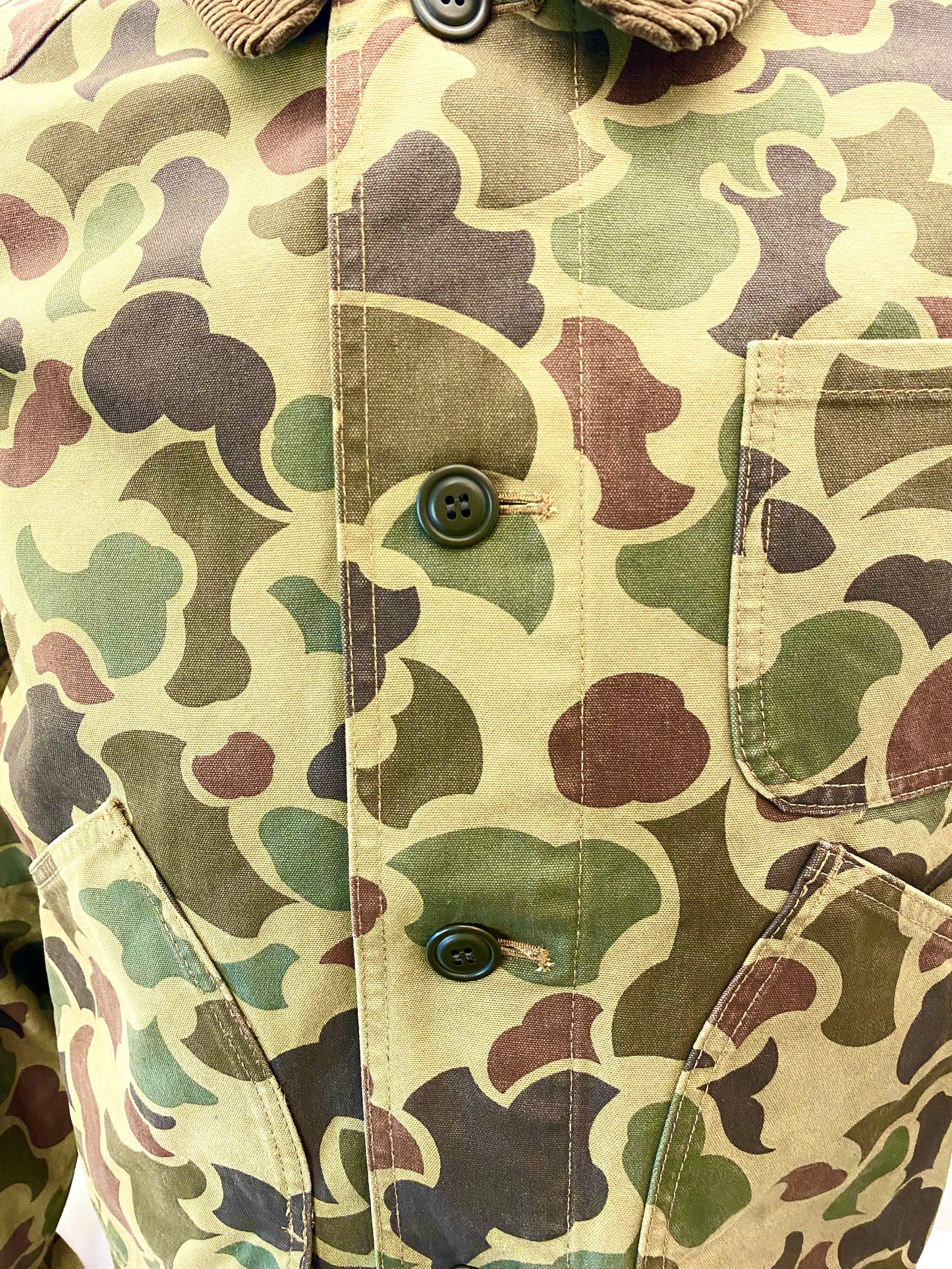 Giubbino canvas jacket camouflage