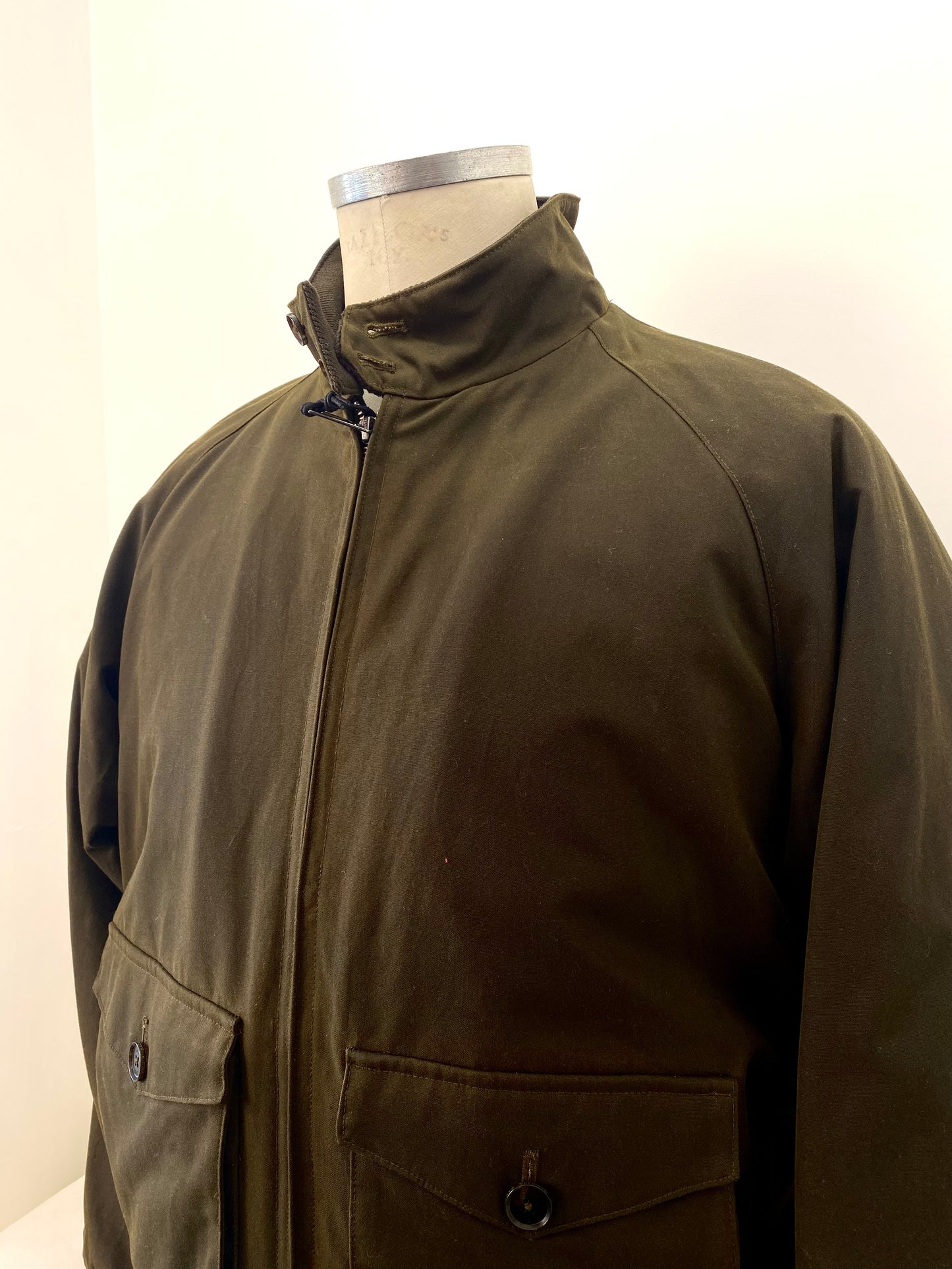 Giubbino G 9 waxed pocket