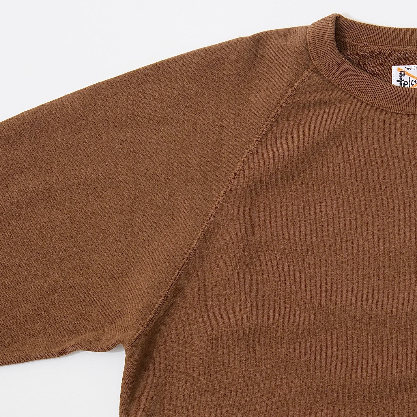 Felpa felpa girocollo raglan