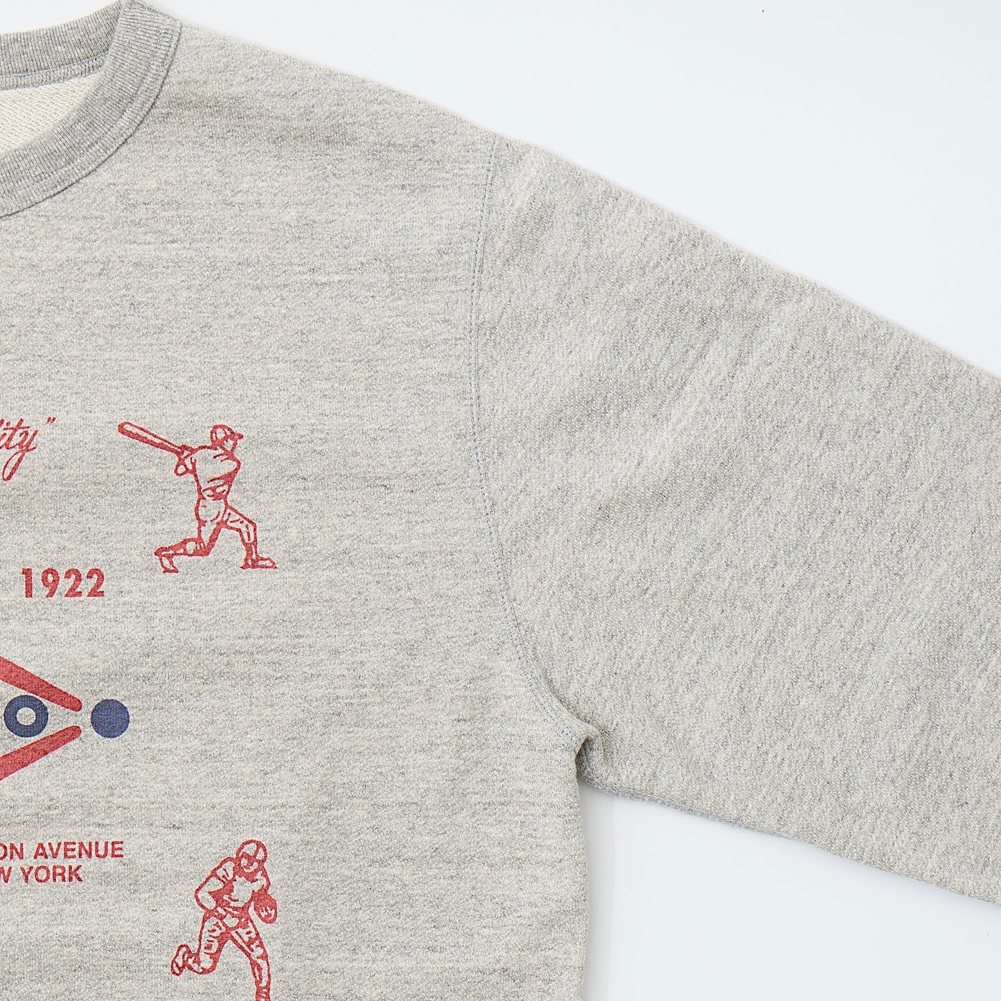 Felpa felpa girocollo stampa