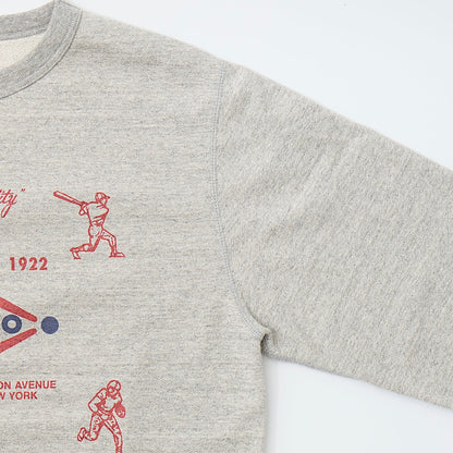 Felpa felpa girocollo stampa